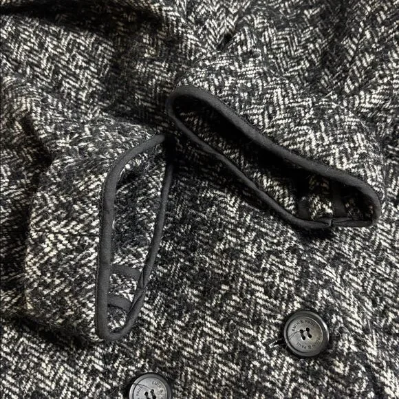 Emin & Paul Shoreditch Wool Alpaca Double Breasted Coat S - Picture 8 of 11